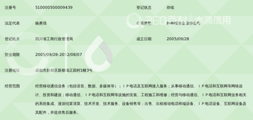中国移动通信集团四川正因营业厅